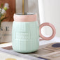 Morandi contrasting mirror cup