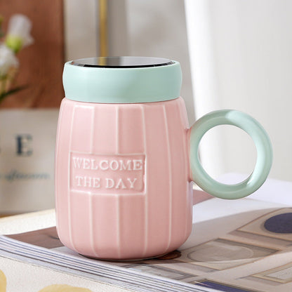 Morandi contrasting mirror cup