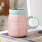 Morandi contrasting mirror cup