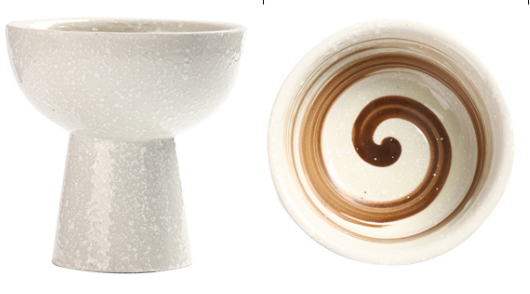 Ceramic ice cream cup ice cream yogurt cup