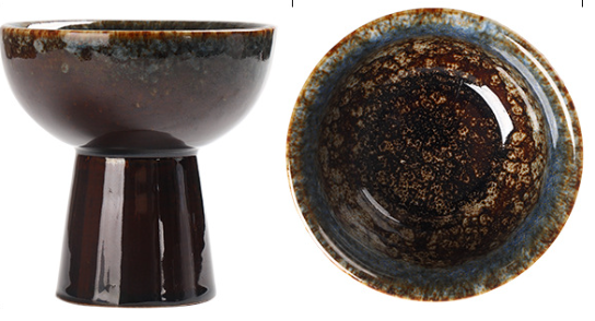 Ceramic ice cream cup ice cream yogurt cup