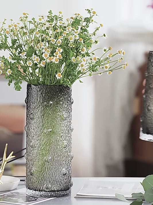 Misty high-end glass vase