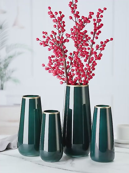 Morandi waist drum vase